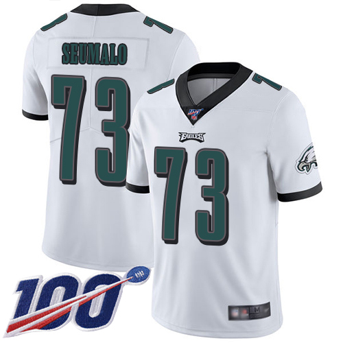 Men Philadelphia Eagles #73 Isaac Seumalo White Vapor Untouchable NFL Jersey Limited Player Season->philadelphia eagles->NFL Jersey